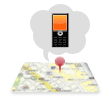 アイコン：au携帯電話の位置情報